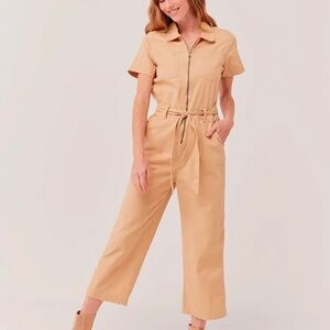 NWOT PACT The Boulevard Zip Front Jumpsuit